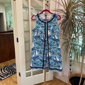 Sail to Sable Sailboat print dress
